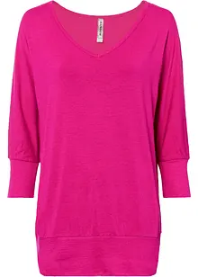 Oversized-Shirt aus fließender Viskose, bonprix