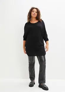 Feinstrickpullover mit 3/4 Arm, bonprix