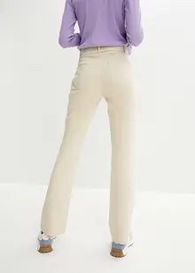 Pantalon stretch avec détail ceinture, bonprix