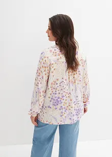 Bluse mit Blumendruck, bonprix