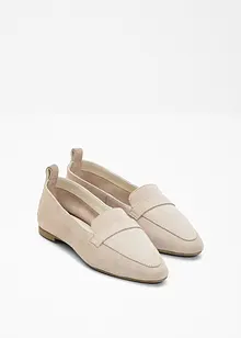 Mocassins en cuir, bonprix