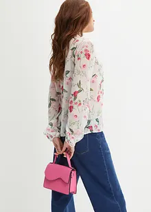 Chiffon-Bluse mit weiten Ärmeln, bonprix