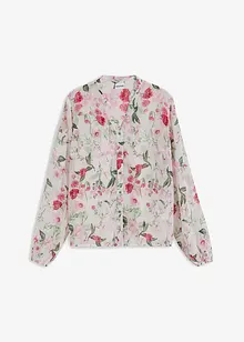 Chiffon-Bluse mit weiten Ärmeln, bonprix