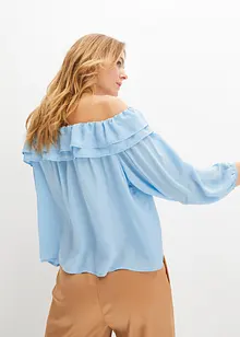 Blouse Carmen en polyester, bonprix