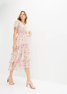 Robe longue à fleurs, bonprix