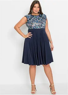 Midikleid mit Spitze, bonprix