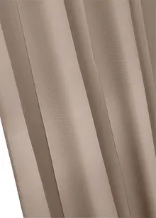 Lot de 2 voilages unis, bonprix