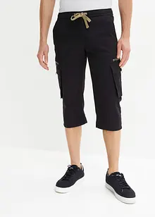 Pantalon 3/4 avec poches cargo, Regular Fit, bonprix