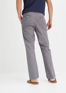 Regular Fit Chinohose mit Leinen, Straight, bonprix