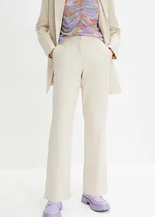 High-Waist-Hose aus Leinen-Viskose-Mix, bonprix