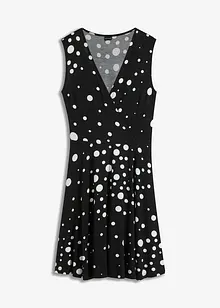 Jerseykleid mit auffälligem Druck, bonprix