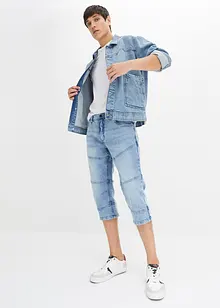 Regular Fit 3/4-Jeans, Straight, bonprix