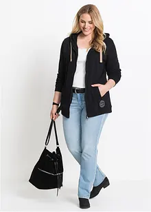 Bootcut Jeans Mid Waist, Komfort-Stretch, bonprix