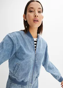 Kurzparka Denim Blouson, bonprix