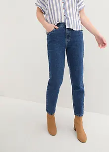 Jean Straight taille moyenne, raccourci, bonprix