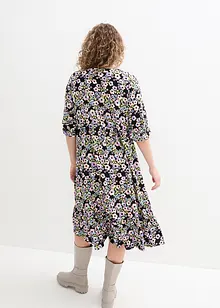 Robe midi en viscose avec poches, bonprix