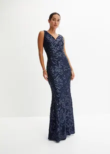 Maxikleid mit Pailletten, bonprix