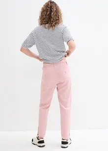 Pantalon en lin avec détails poche et boutons à la base, bonprix