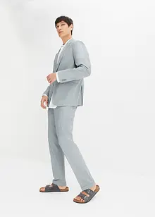 Anzug mit Leinen Slim Fit (2-tlg.Set): Sakko und Hose, bonprix