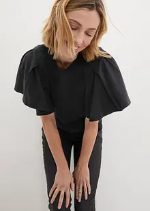 Shirt mit Cape-Sleeves, bonprix