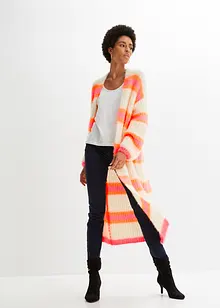 Long gilet en maille oversize, bonprix