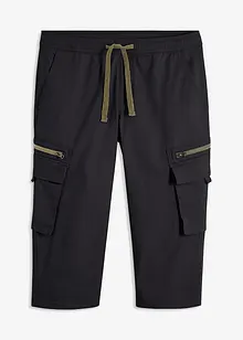 Pantalon jogger 3/4 avec poches cargo, Regular, bonprix