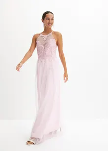 Robe longue à dentelle et jupe en tulle, BODYFLIRT boutique