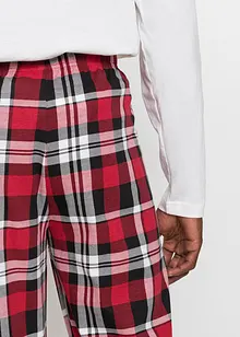 Pyjama aus reiner Bio-Baumwolle mit langen Ärmeln, bonprix