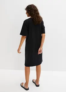 Oversize-T-Shirtkleid aus reiner Baumwolle (2er Pack), bonprix
