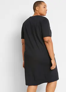 Oversize-T-Shirtkleid aus reiner Baumwolle (2er Pack), bonprix