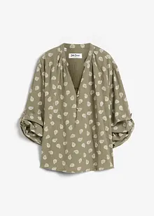 Blouse oversize en gaze de coton légère, bonprix