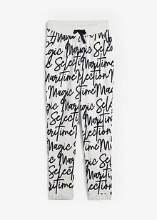 Pantalon imprimé à taille élastiquée, bonprix