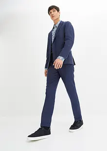 Anzug mit Leinen (2-tlg.Set), Slim Fit, bonprix