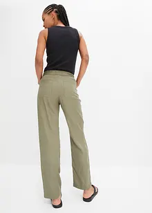 Pantalon cargo léger en Lyocell fluide, bonprix