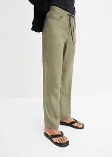 Pantalon cargo léger en Lyocell fluide, bonprix