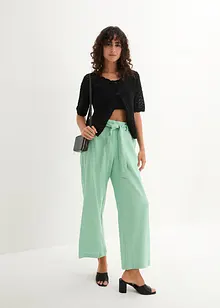 Culotte aus luftigem Leinen-Mix, bonprix