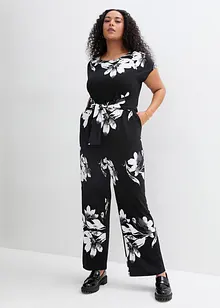 Jumpsuit mit Bindeband, bonprix