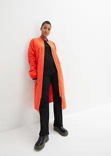 Manteau léger avec col en bord-côtes, bonprix