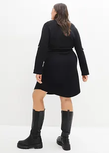 Robe longueur genou en jersey de coton épais, bonprix