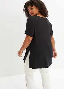 Longshirt mit Schlitz, bonprix