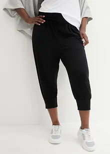 Loungewear Haremshose in Caprilänge, bonprix