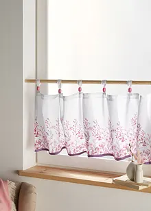 Brise-bise en coton avec imprimé floral, bpc living bonprix collection