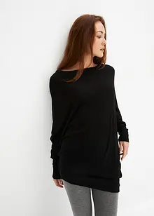 Asymmetrischer Oversize-Pullover, bonprix