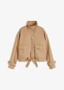 Oversized Twill-Jacke, bonprix