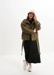 Oversized Twill-Jacke, bonprix