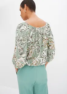 Blouse imprimée en viscose fluide, bonprix