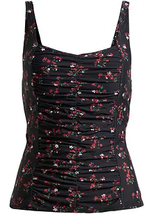 Tankini Oberteil aus recyceltem Polyamid, bpc selection