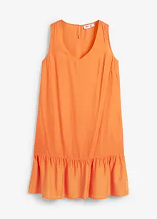 Robe trapèze en viscose longueur genou, bonprix