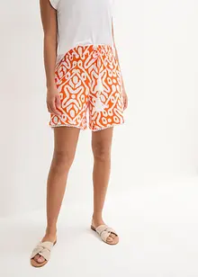 High-Waist-Jersey Shorts mit Bequembund, bonprix