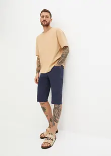 Bermuda long extensible, Loose Fit, bonprix